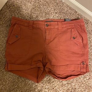 Torrid 3.5 Inch Military Stretch Twill Mid-Rise Short